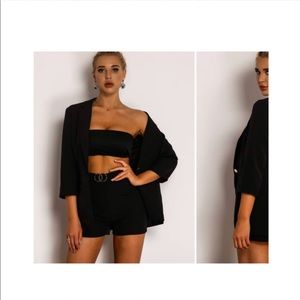 Blazer and shorts set